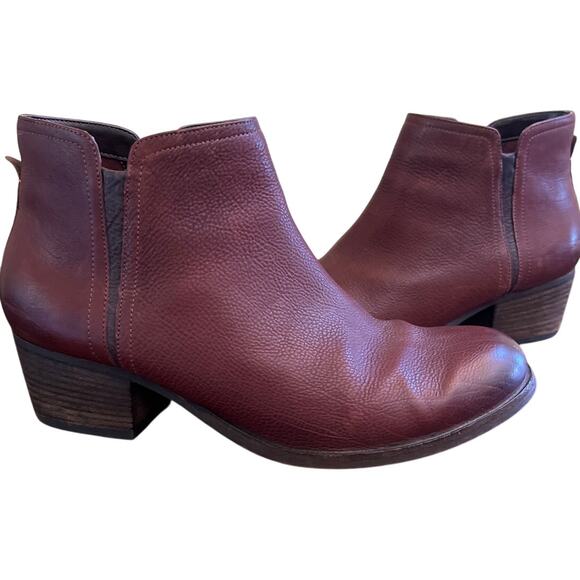 Clarks Artisan Brown Maypearl Ramie Ankle Boot Women's Size 8.5 - Picture 1 of 7